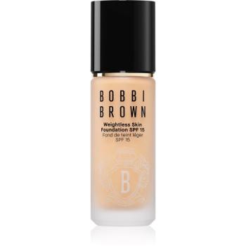 Bobbi Brown Weightless Skin Foundation SPF 15 dlhotrvajúci make-up s hydratačným účinkom odtieň Natural Tan 30 ml