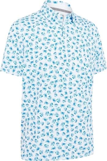 Callaway Crab Novelty Mens Bright White XL Polo košeľa