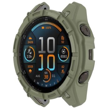 TPU HALF COVER Kryt pre Garmin Enduro 3 zelený