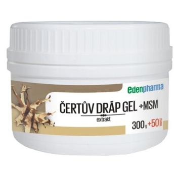 EDENPHARMA Čertov pazúr plus MSM gél 300 g + 50 g ZDARMA