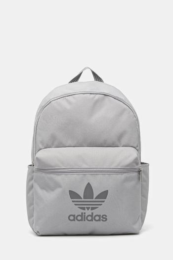 Ruksak adidas Originals Adicolor šedá farba, veľký, s potlačou, JI9436