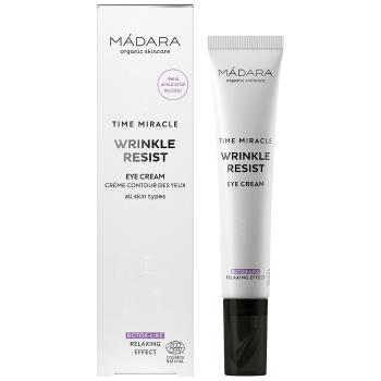 MÁDARA Vyhladzujúci očný krém proti vráskam s aplikátorom Time Miracle (Wrinkle Resist Eye Cream) 20 ml