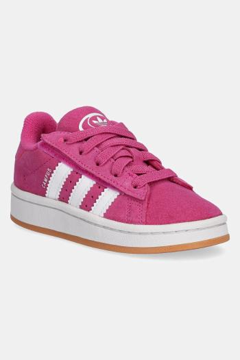 Detské tenisky adidas Originals CAMPUS 00s ružová farba, JS3853