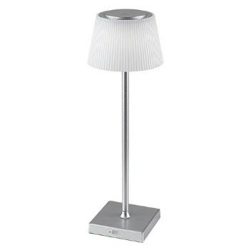Lampă de masă cu LED Rabalux 76013 Taena, 4 W, argintiu, argintiu