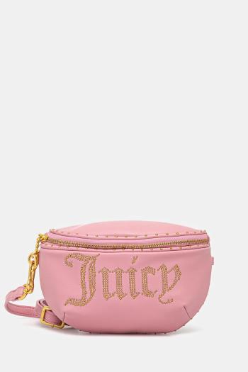 Ľadvinka Juicy Couture KIMBERLY PU dámske, ružová farba, BEJQL8804WVP