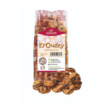AMARANTH Krúžky karamelové 100 g