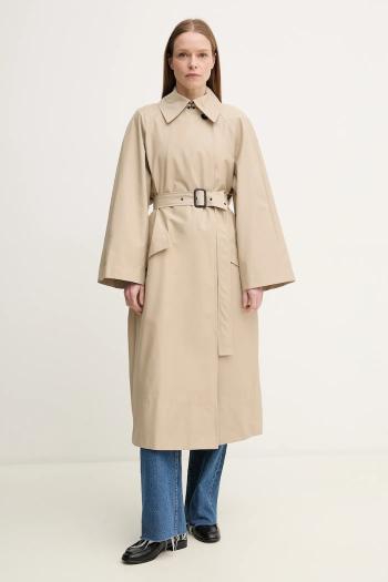 Trenčkot Barbour Barbour x Alexa Harley dámsky, béžová farba, prechodný, LSP0237SN11