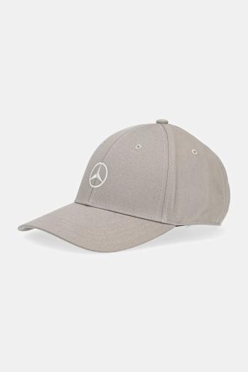 Bavlnená šiltovka adidas x Mercedes zelená farba, s nášivkou, JX1415