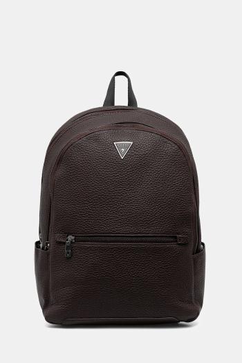 Ruksak Guess TORINO pánsky, hnedá farba, veľký, jednofarebný, HMTOGR P5275