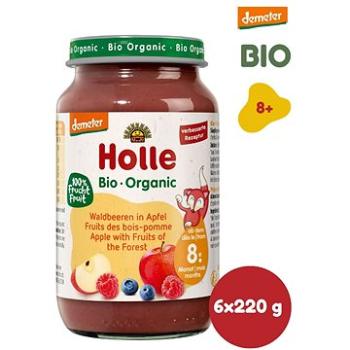 Holle bio Lesné plody v jablku 6 ks (7640104957447)