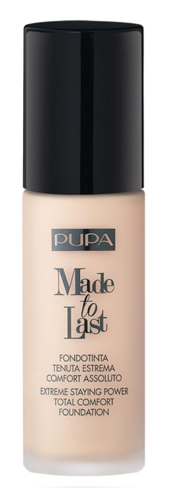 PUPA Milano Dlhotrvajúci tekutý make-up SPF 10 Made To Last ( Total Comfort Foundation) 30 ml 010 Porcelain