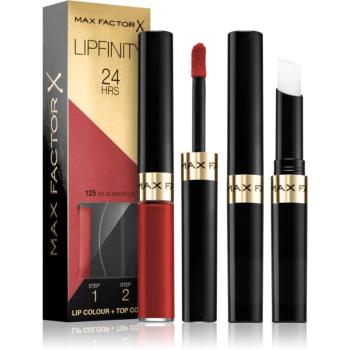 Max Factor Lipfinity Lip Colour hosszan tartó rúzs balzsammal árnyalat 125 So Glamorous 4,2 g