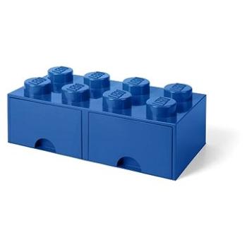 LEGO Úložný box 8 so zásuvkami – modrý (5711938029517)