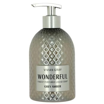 Vivian Gray Tekuté mydlo na ruky Wonderful Grey Amber (Liquid Soap) 500 ml