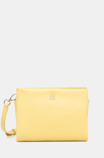 Kabelka Tommy Hilfiger žltá farba, AW0AW17225