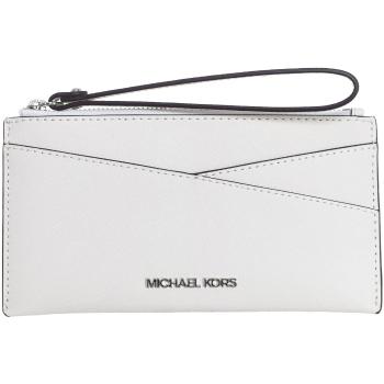 MICHAEL Michael Kors  35H1STVW2L-OPTIC WHITE  Malé peňaženky Biela