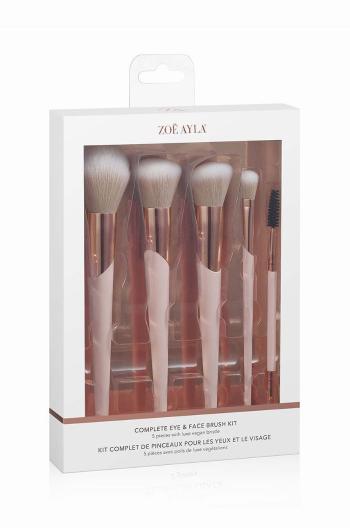 Sada štetcov na make-up Zoë Ayla Complete Eye & Face Brush Kit 5-pak