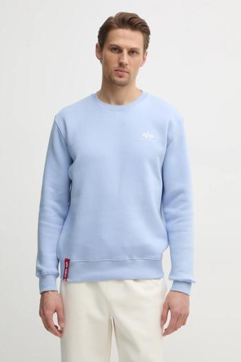 Mikina Alpha Industries Bluza Alpha Industries 188307 03 pánska, čierna farba, jednofarebná, 188307