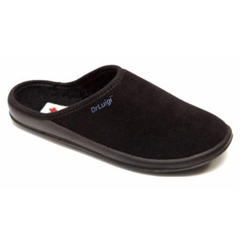 Pantofi Dr. Luigi Health Home, negru, mărimea 46, negru, 46 EU