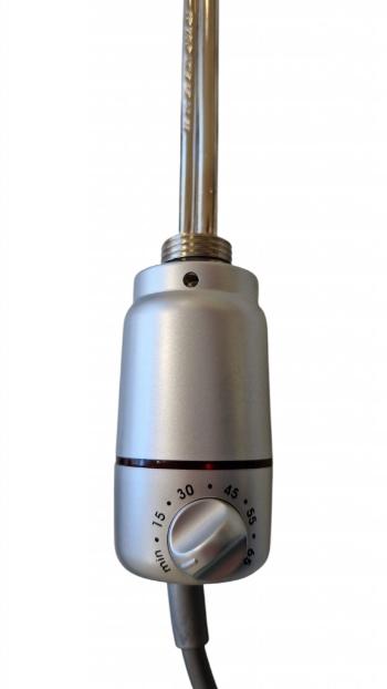 OLSEN SPA - Vykurovacia tyč PATRONA s termostatom - Farba vykurovacej tyče - Chróm - matný, Výkon vykurovacej tyče - 150 W RADPST159