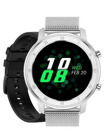 SMARTWATCH UNISEX Pacific 17-3 Remienok - silver  (sy010c)