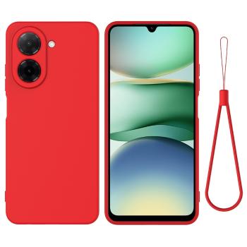 RUBBER Ochranný kryt pre Xiaomi Redmi A5 červený