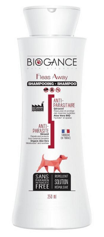 BIOGANCE Fleas Away Dog repelentný šampón proti parazitom pre psov 250ml