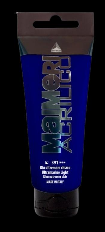 MAIMERI ACRILICO - Akrylové farby 391 - ultramarine light, 0,2 L