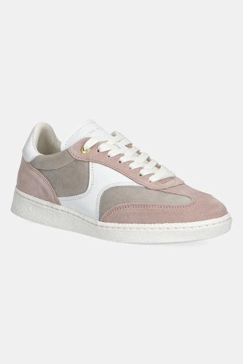 Semišové tenisky Filling Pieces Sprinter Dice dámske, ružová farba, 68625755513
