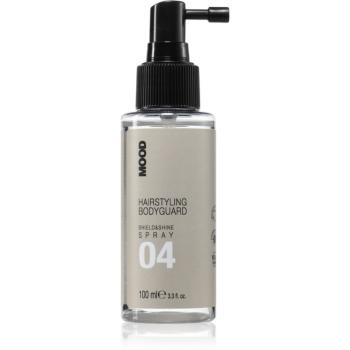 MOOD Hairstyling Bodyguard Shield & Shine ochranný sprej na vlasy s UV filtrom 100 ml