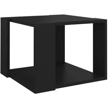 SHUMEE Konferenčný stolík čierny 40 × 40 × 30 cm drevotrieska, 806311