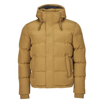 Superdry  EVEREST SHORT HOODED PUFFER  Bundy Hnedá