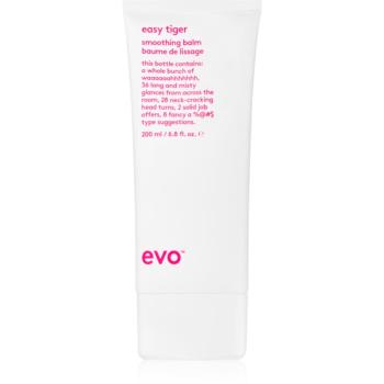 EVO Smooth Easy Tiger uhladzujúci balzam pre nepoddajné a krepovité vlasy 200 ml