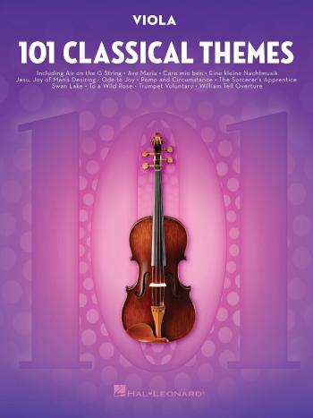 Hal Leonard 101 Classical Themes for Viola Noty