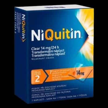 NIQUITIN Clear 14 mg/24 h 7 ks