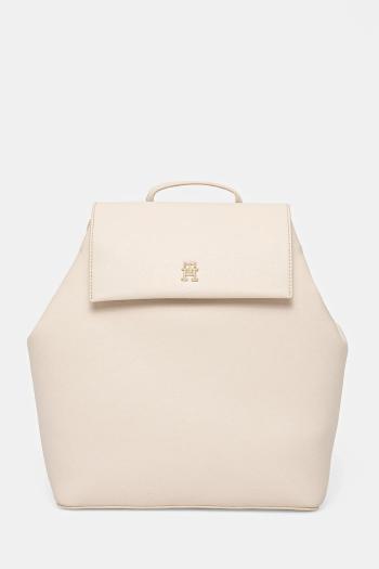 Ruksak Tommy Hilfiger dámsky, béžová farba, veľký, jednofarebný, AW0AW17407
