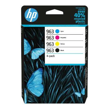 HP originál ink 6ZC70AE, CMYK, HP 963, HP 4-pack Officejet Pro 9010, 9012, 9014, 9015, 9016, 9019