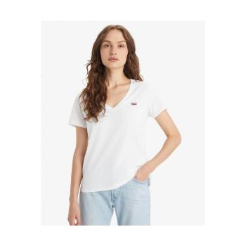 Levis  85341 0002 PERFECT VNECK  Tričká a polokošele Biela