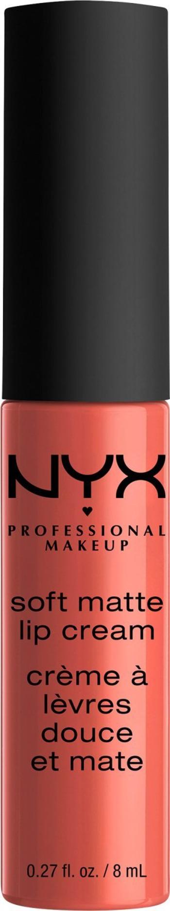 NYX PROFESSIONAL MAKEUP Soft Matte Lip Cream Ikonický tekutý rúž - Cannes 8 ml