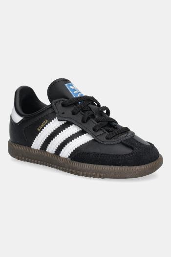 Detské tenisky adidas Originals SAMBA OG čierna farba, JQ3192
