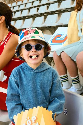Detské slnečné okuliare IZIPIZI IZIPIZI JUNIOR SUN #d Athletic Purple fialová farba, #d