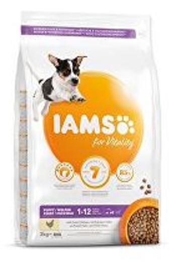 Iams Dog Puppy Small&Medium Chicken 3kg