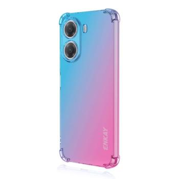 ENKAY GRADIENT Ochranný kryt pre Xiaomi Poco X7 Pro BLUE PINK