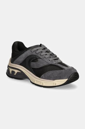 Tenisky Emporio Armani šedá farba, EM000262 AF10838 M8045