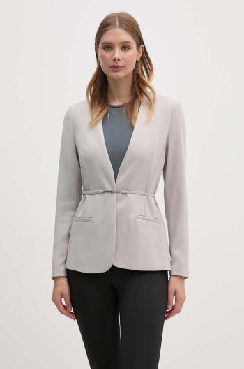 Sako Calvin Klein béžová farba, bez zapínania, jednofarebné, K20K207154
