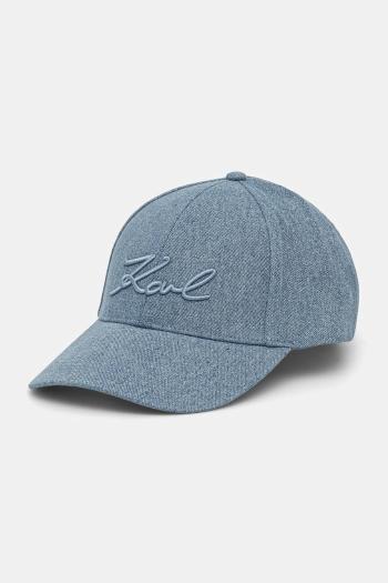 Bavlnená šiltovka Karl Lagerfeld s nášivkou, A2W33058
