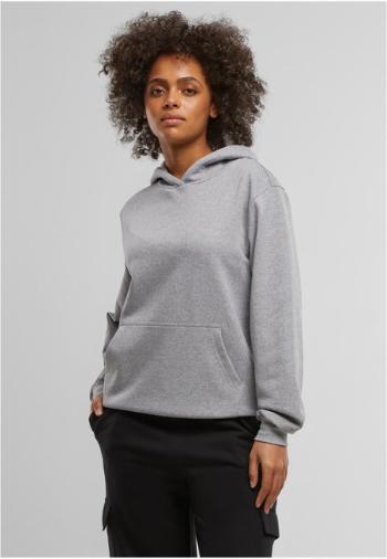 Urban Classics Ladies Loose Light Brushed Fleece Hoody melange - S