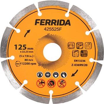 FERRIDA diamantový kotúč 125 mm (FRD-DB125)