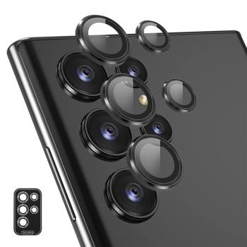 ENKAY ALU Sklo pre fotoaparát Samsung Galaxy S25 Ultra 5G BLACK