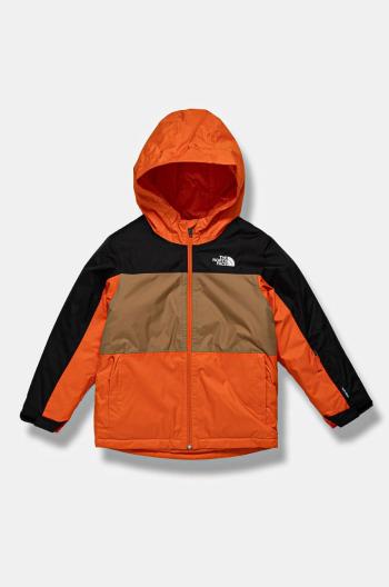 Detská lyžiarska bunda The North Face FREEDOM INSULATED JACKET oranžová farba, NF0A88TZ1OP1